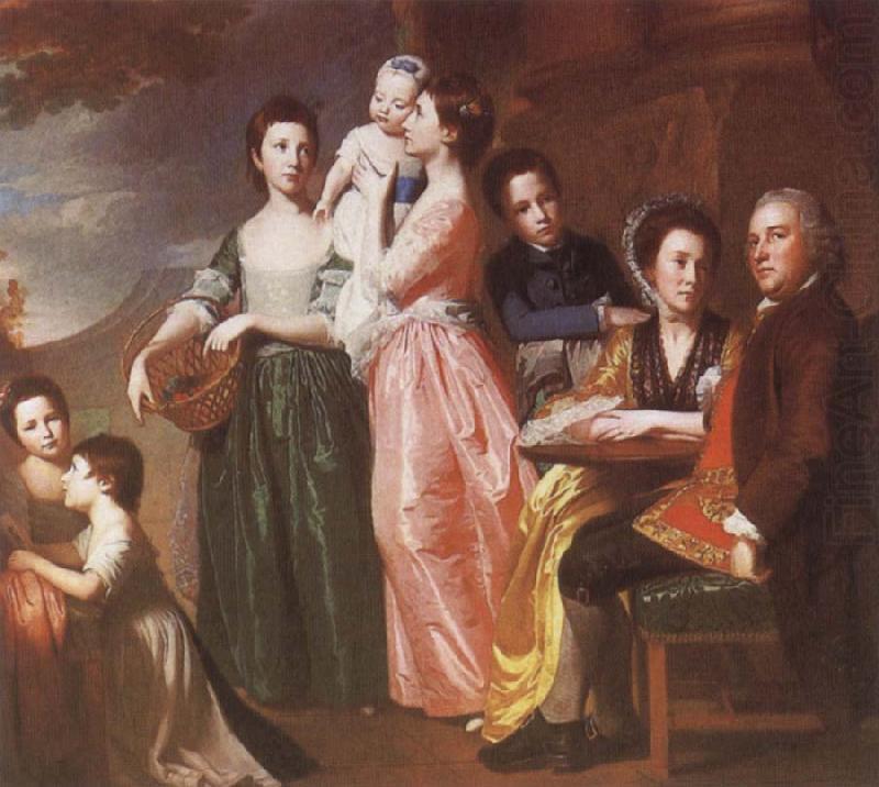 George Romney THe Leigh Family china oil painting image